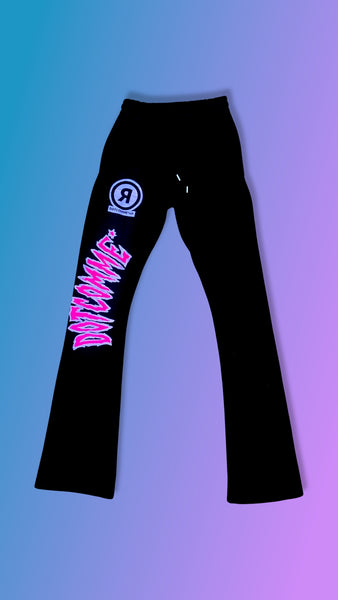 Black & Pink DOTCOMME* Flare Sweat Pants