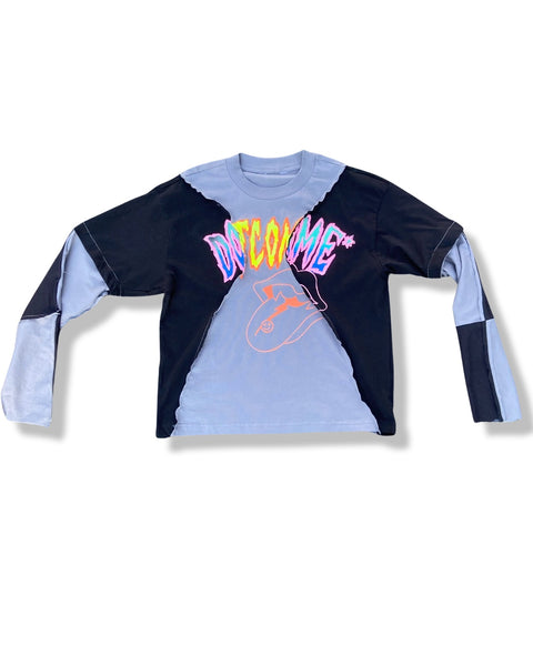 DOTCOMME 'MASH UP" Long Sleeve