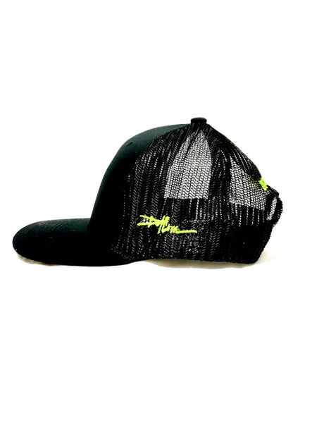 Neon Yellow Logo Trucker Hat