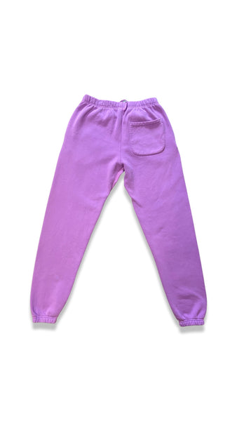 PURPLE NIGHT GLO "DOTCOMME* MADNESS" SWEAT PANTS