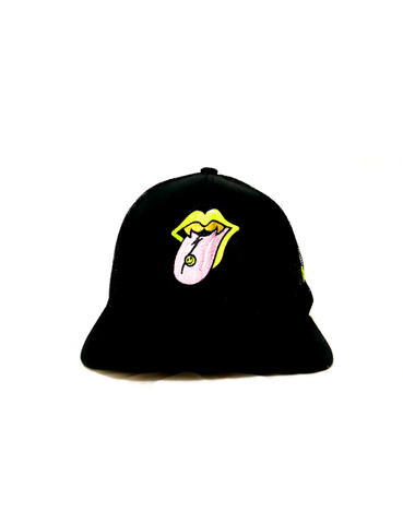 Neon Yellow Logo Trucker Hat